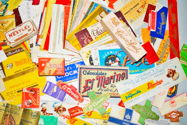 Envoltorios de chocolate