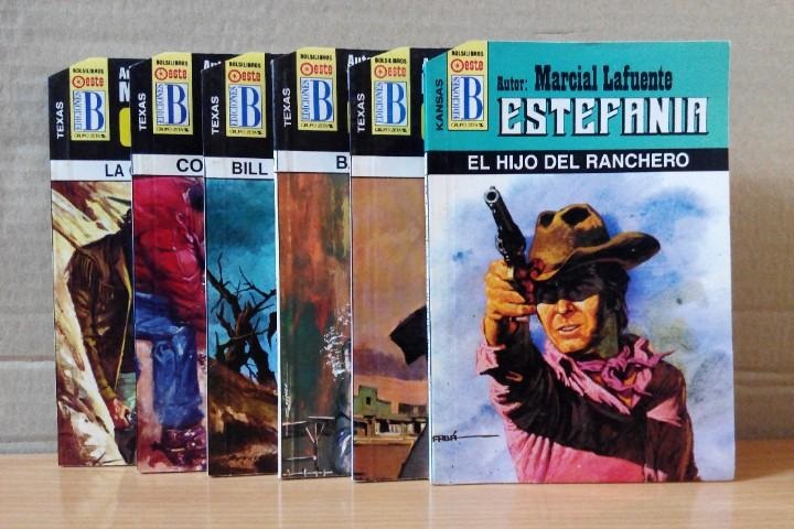 Novelas del oeste de Marcial Lafuente Estefan&iacute;a