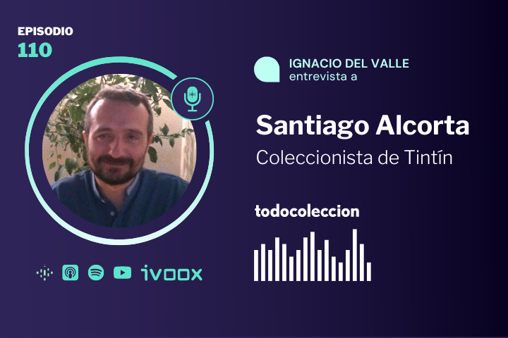 Santiago Alcorta, coleccionista de Tint&iacute;n