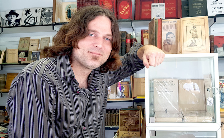 Marçal Font, presidente del Gremio de Libreros