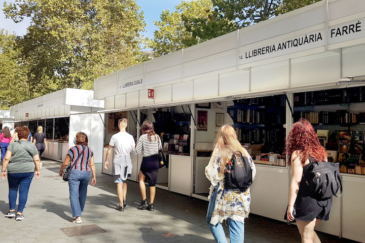 71 feria del libro de antiguo Barcelona