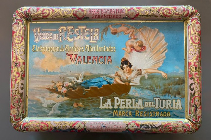 Caja de Lata la Perla del Turia
