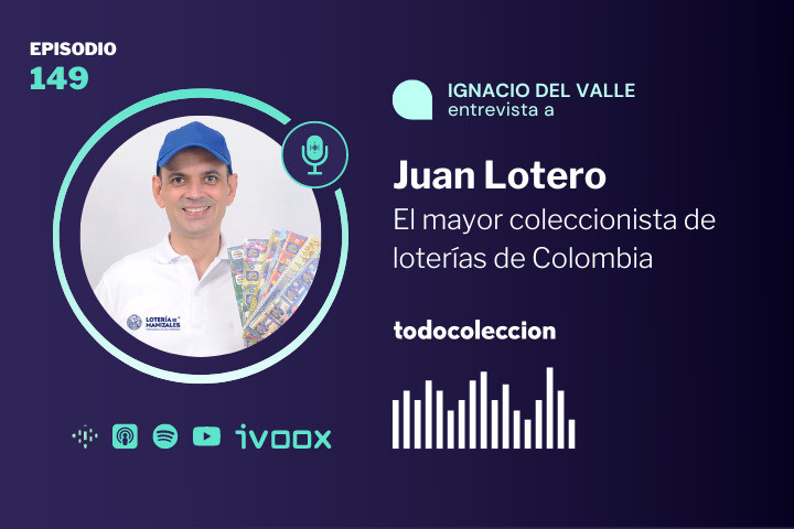 Juan Lotero, el mayor coleccionista de loter&iacute;as de Colombia
