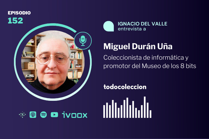 Miguel Dur&aacute;n, coleccionista de inform&aacute;tica