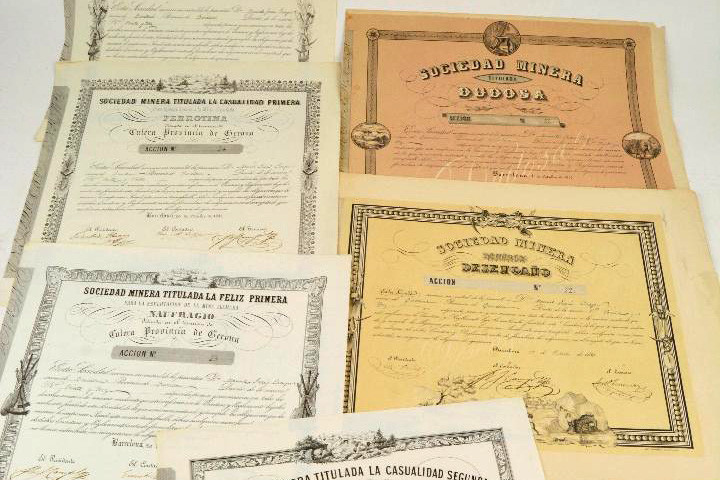 Acciones espa&ntilde;olas.