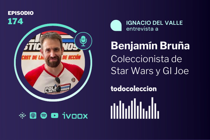 Benjam&iacute;n Bru&ntilde;a, coleccionista de Stars Wars y GI Joe