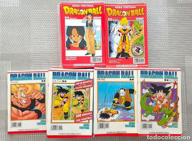 Cómics Dragon Ball.