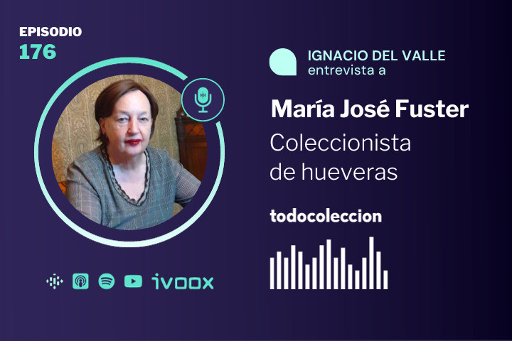Mar&iacute;a Jos&eacute; Fuster, coleccionista de hueveras