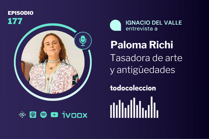 Paloma Richi, tasadora de arte y antig&uuml;edades