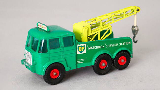 Grúa de BP Serie King Size de Matchbox