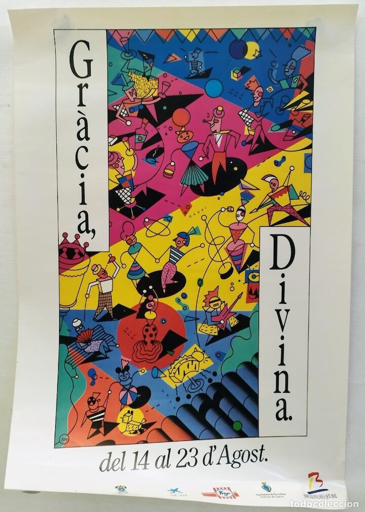 Cartel Fiestas de Gracia