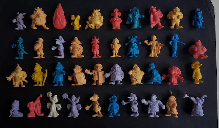 Colección figuras Dunkin de Astérix