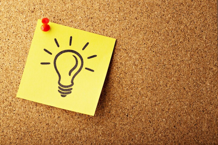 Ideas, pensamiento creativo