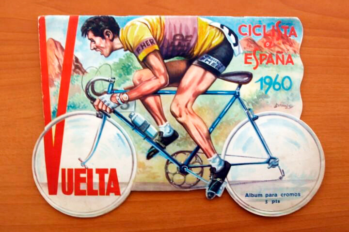 &Aacute;lbum cromos Vuelta Ciclista a Espa&ntilde;a 1960.