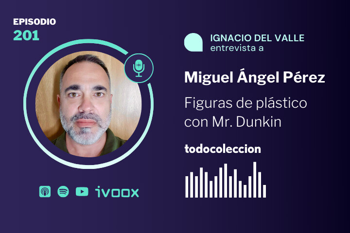 Figuras de pl&aacute;stico con Mr. Dunkin