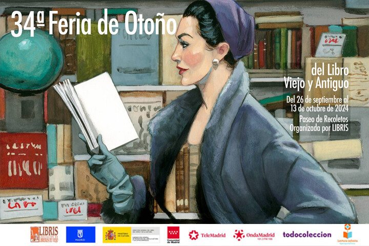 34 Feria de oto&ntilde;o de libro viejo y antiguo de Madrid