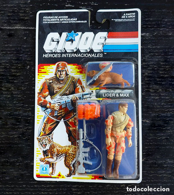 Blister de GI Joe, figura de acción.