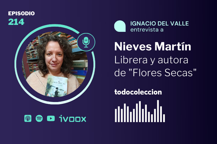 tc 214 Nieves Mart&iacute;n: Librera y autora de Flores Secas