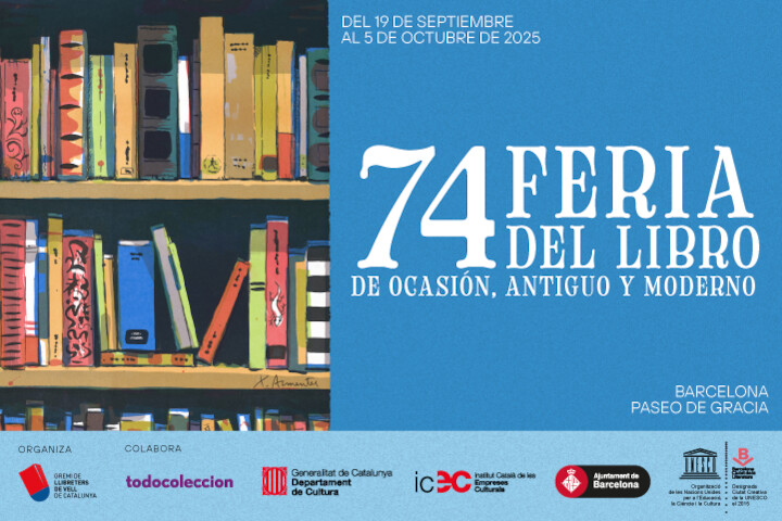 74 Feria del libro antiguo de Barcelona