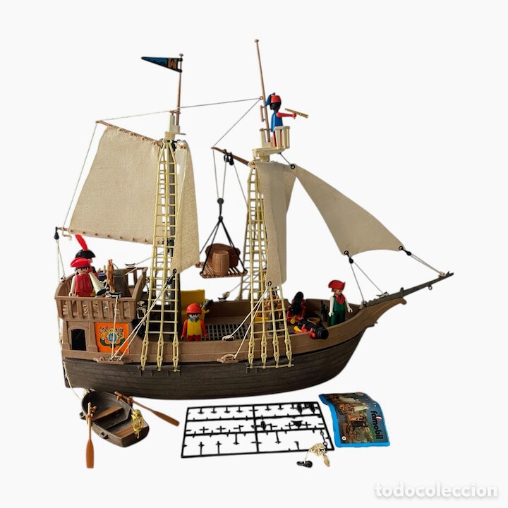 El Barco Pirata de Famobil (versión española de Playmobil) vivió su gran explosión comercial en los 80.