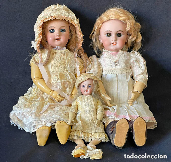 Muñecas antiguas de porcelana