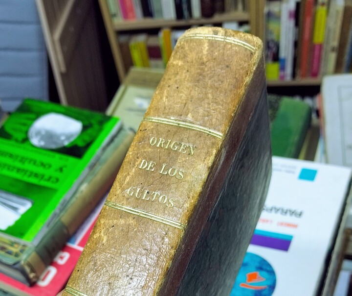 Compendio del Origen de todos los Cultos, Dupuis, Valencia, imp. Estevan, 1821 Libros y Tesoros Patrizi