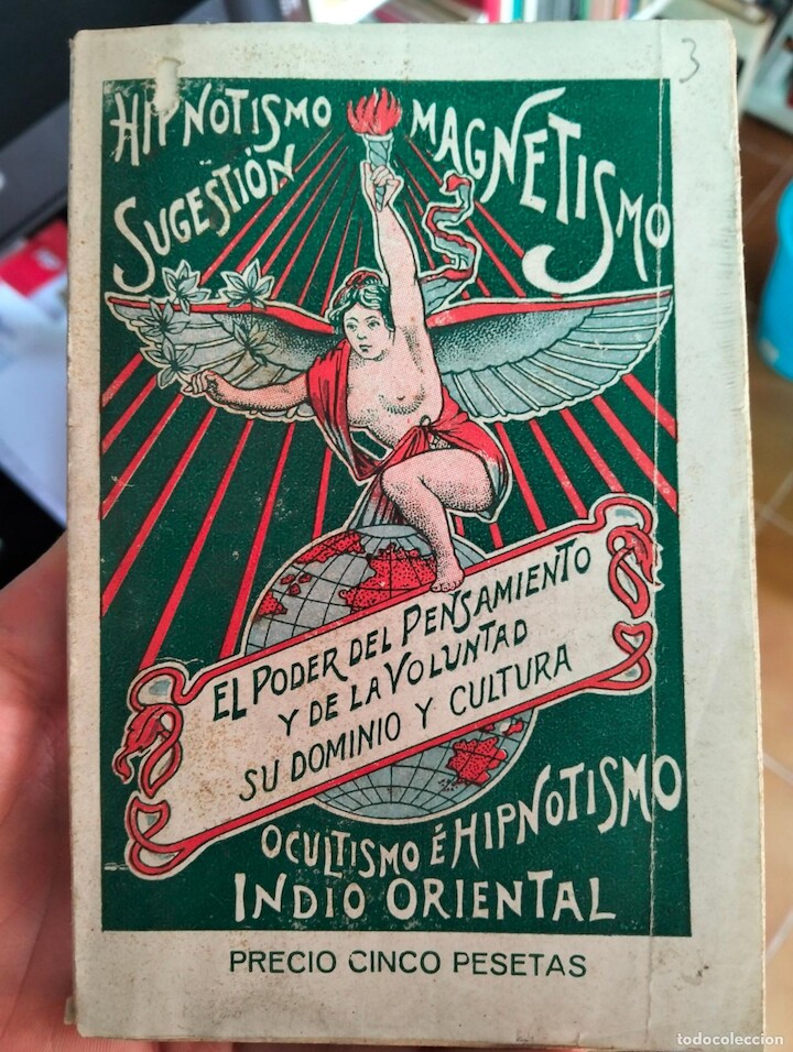 Ocultismo e Hipnotismo indio Oriental, Adrijnrevyh, Imp. Lavoisier, Paris, 1906 . Libros y Tesoros Patrizi