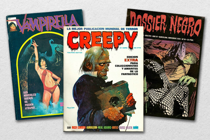 Cómics y revistas de terror