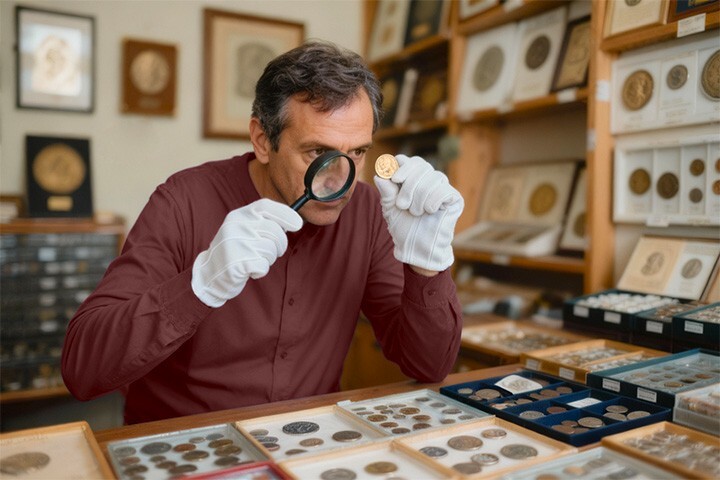 Guía de conservaciónn de monedas todocoleccion