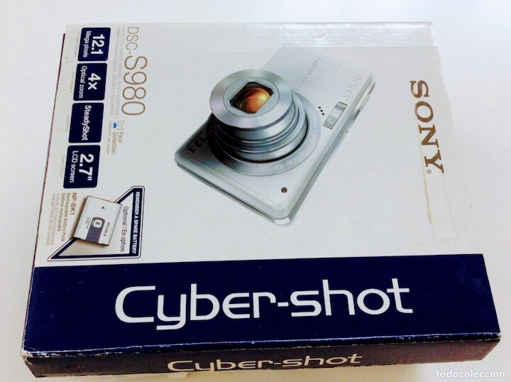 Cámara fotográfica digital Sony Cyber-Shot.