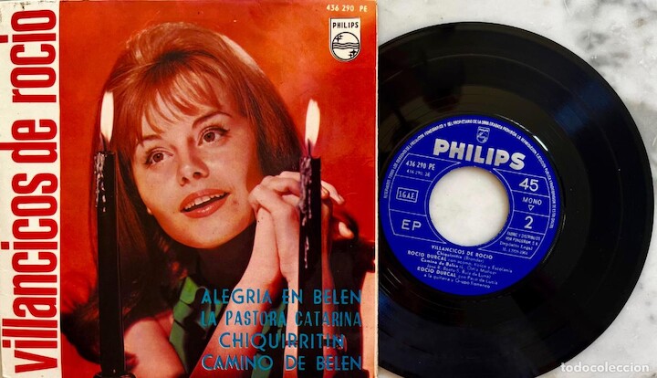 Rocío Dúrcal, villancicos de Rocío. alegría en Belén, con Paco de Lucía