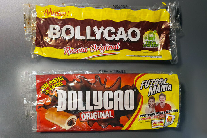 Envoltorios de Bollycao