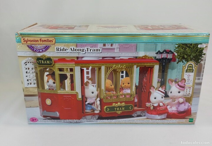 Sylvanian Families, tren con caja origina