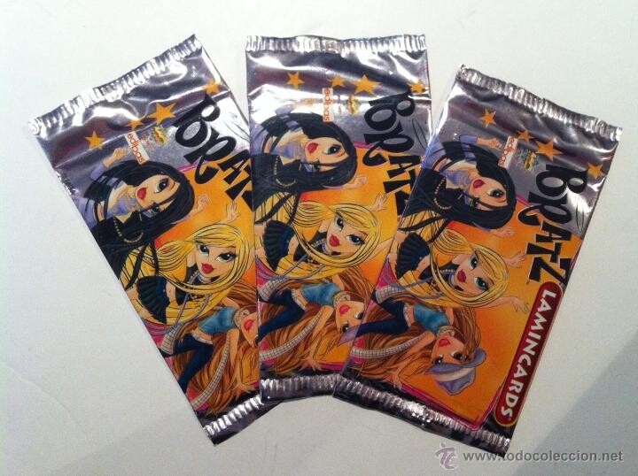 3 sobres del álbum Bratz lamincards Mmundicromo 