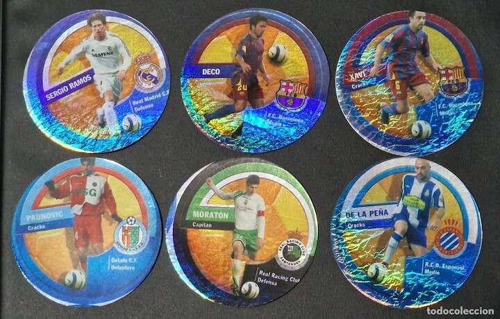 Fichas redondas Mundicromo