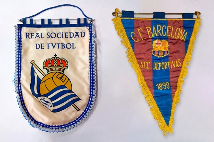 Banderines de f&uacute;tbol