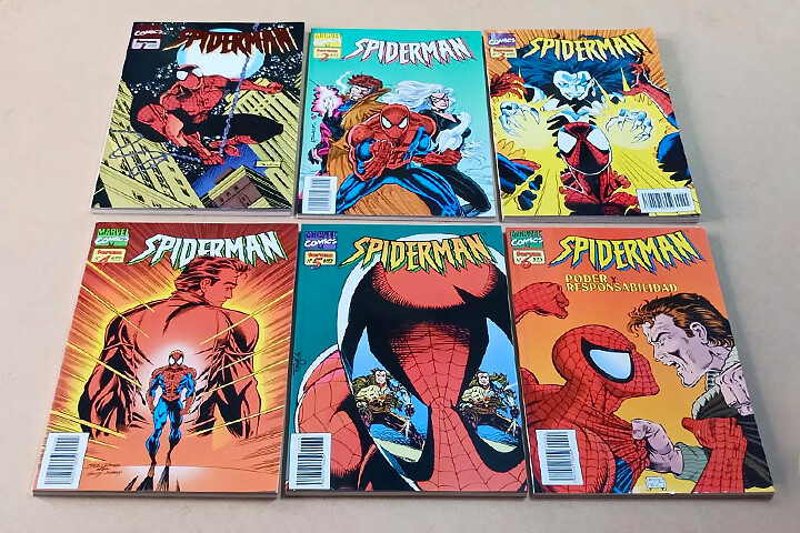Spiderman Marvel: del kiosco al salón.
