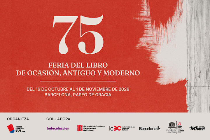 75 Feria del libro antiguo y moderno Barcelona