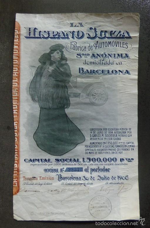 Acción de Hispano-Suiza