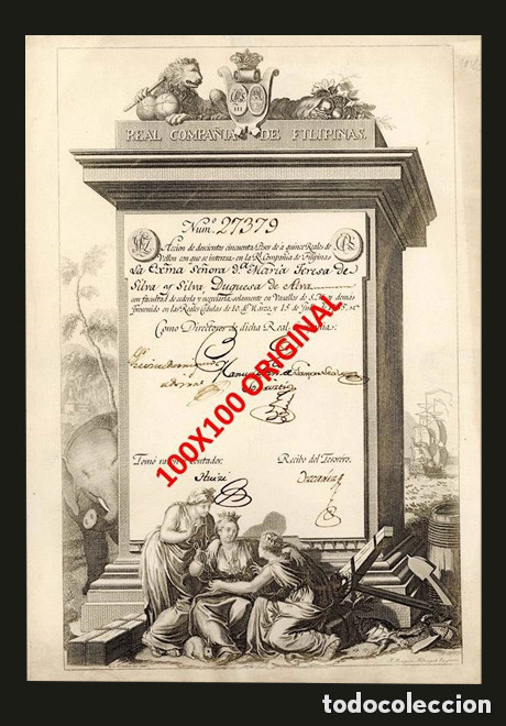 Acción de la Real Compañía de Filipinas, 1785