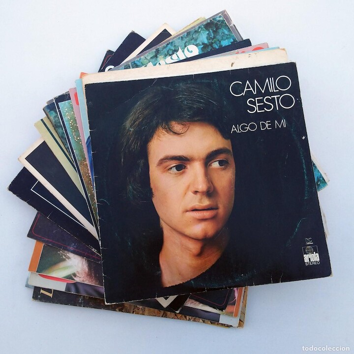 Albumes muy coleccionados de Camilo Sesto