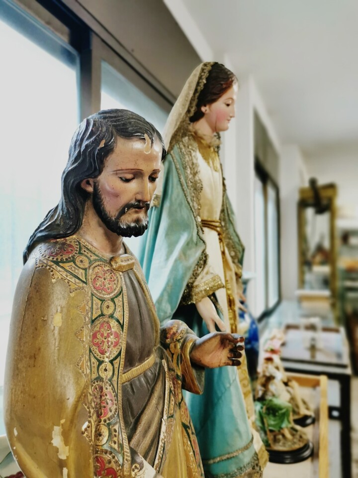 Antigüedades religiosas imágenes de Isabel Aragó Antigüedades Arte y Coleccionismo