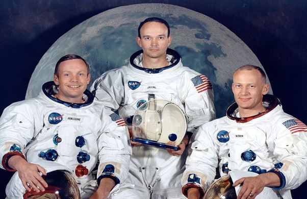 Astronautas que fueron a la luna