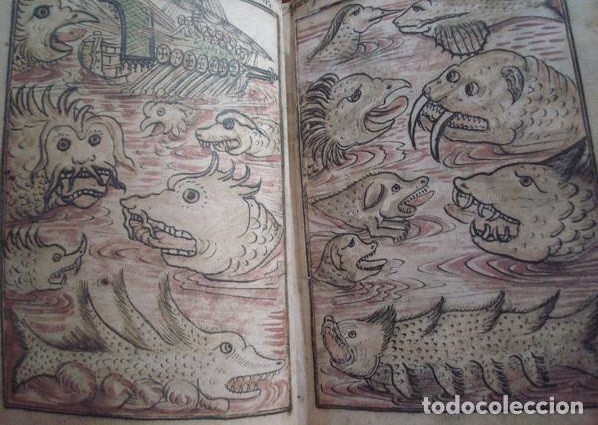 Animales de un libro bestiario