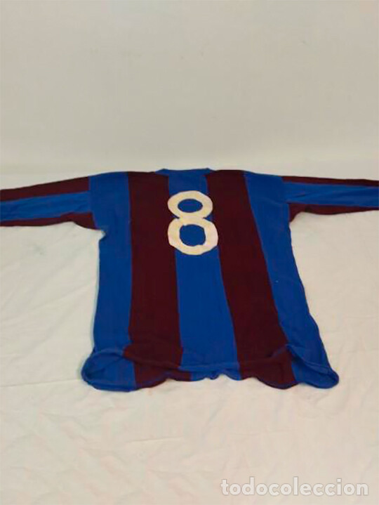 Antigua camiseta del FC Barcelona de mangas largas.