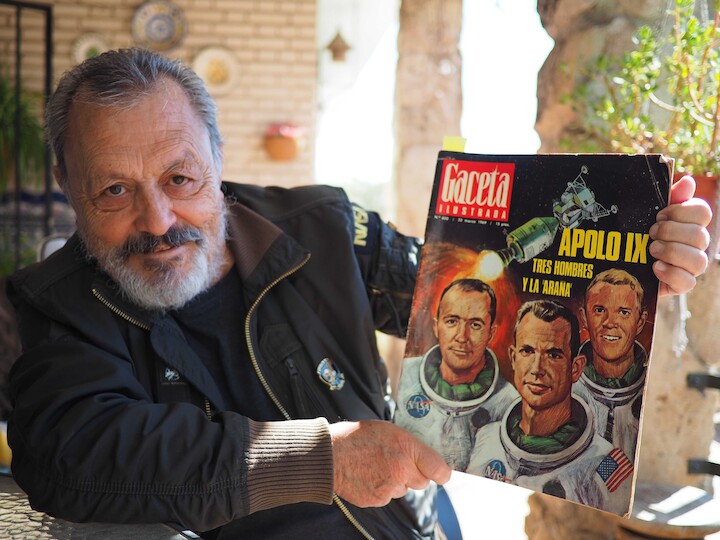Carlos González, 43 años dedicados a la NASA