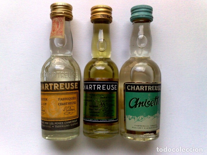 Mini-botellas de Chartreuse