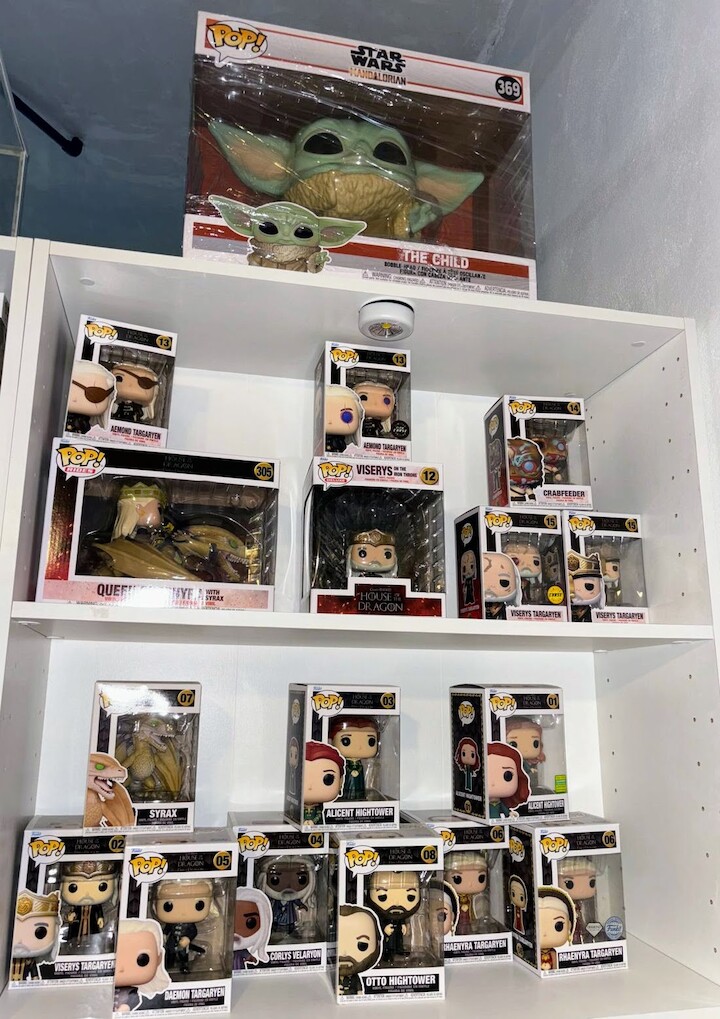 El inicio de la colección de Funkos de Catarina Magalhaes