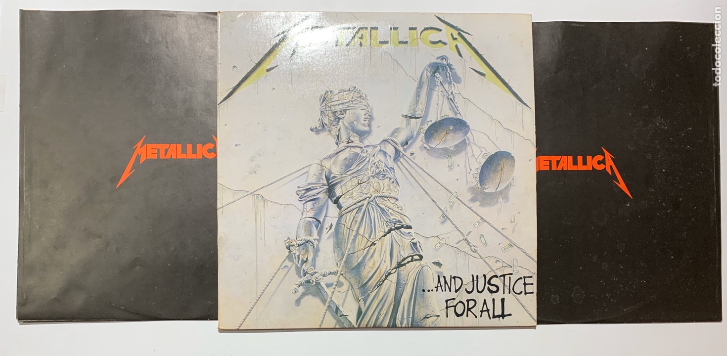 Disco de Metallica - ...and justice for all