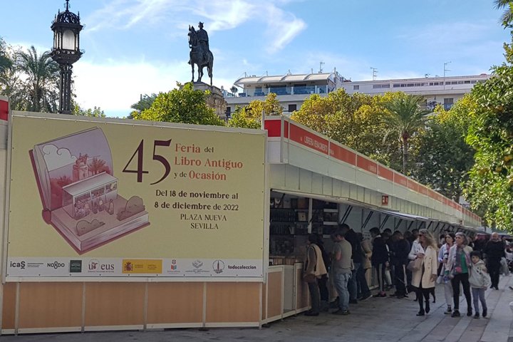 Feria del libro antiguo Sevilla